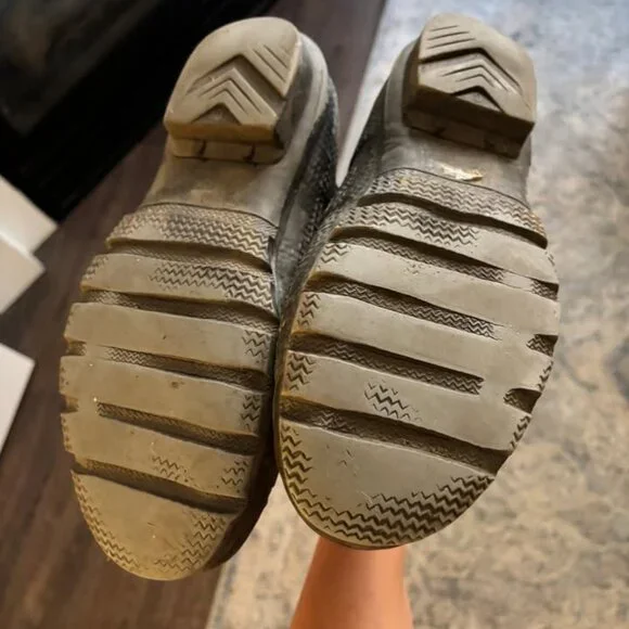 Grey Crocodile / Python Hunter Boots - Picture 3 of 4